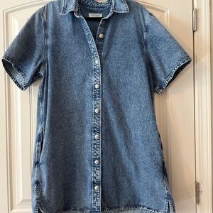 Rag and Bone Carter Denim Shirtdress